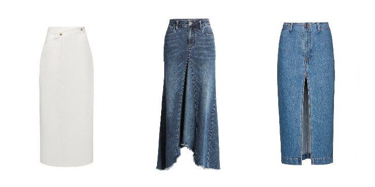 Главный хит стристайла этого сезона — длинные джинсовые юбки. Вот лучшие модели