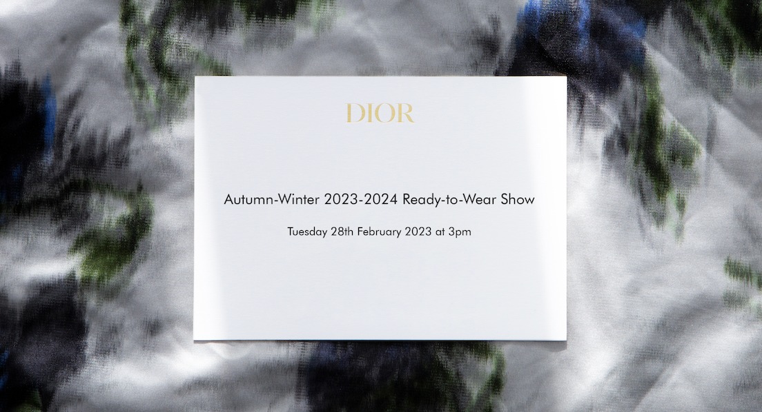 Dior осень-зима 2023