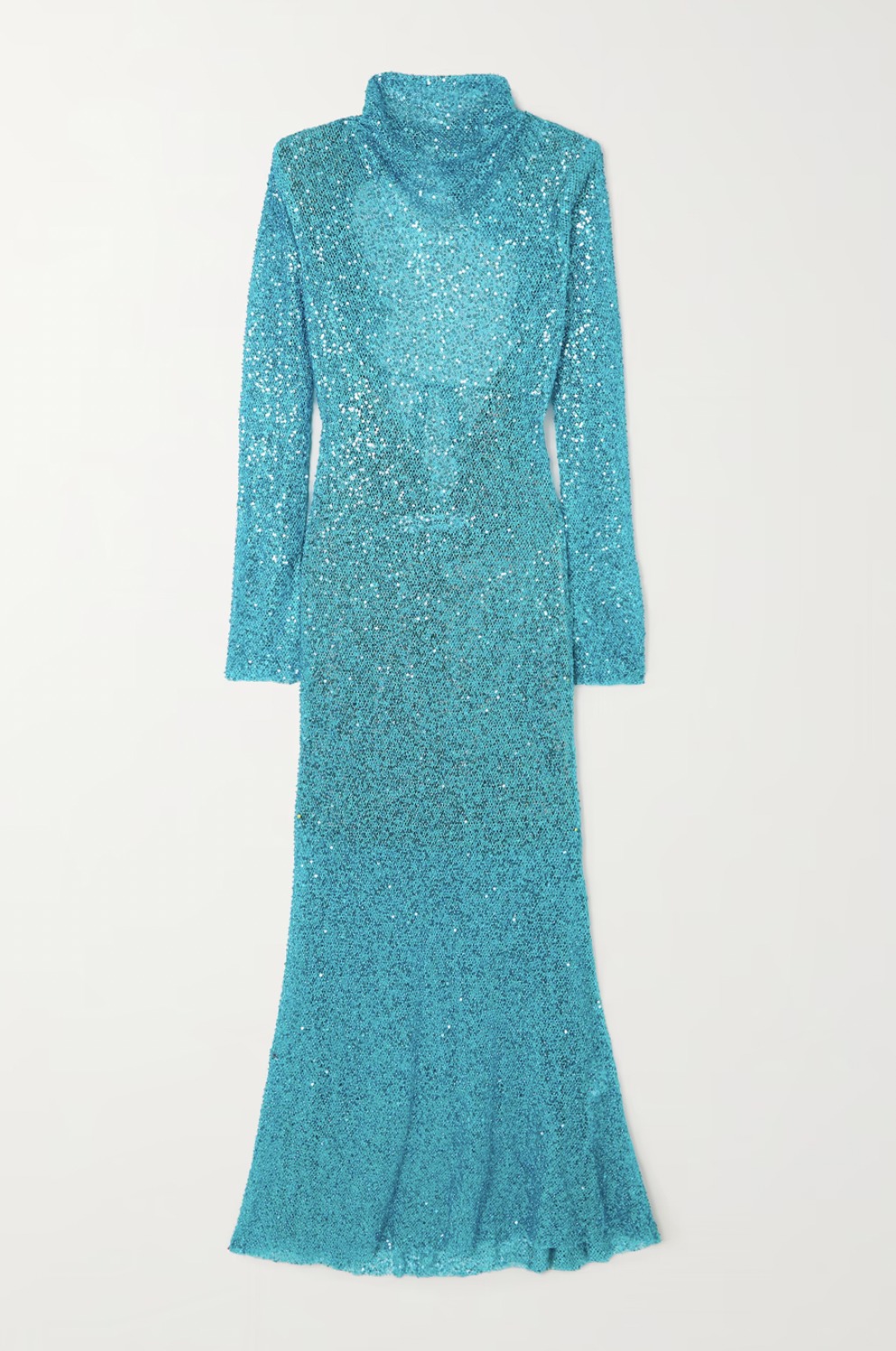 Где найти блестящее голубое платье как у Айи Шалкар?