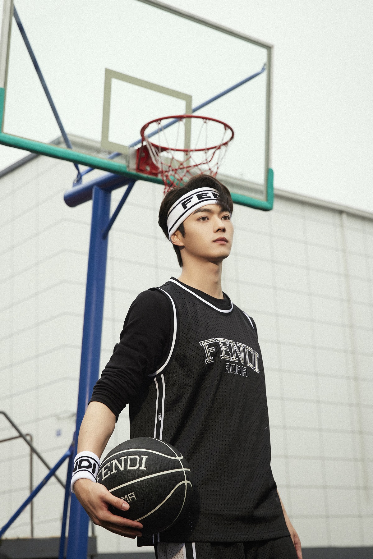 Амбассадор в деле! Сюй Кай в FENDI Active: Basketball Capsule