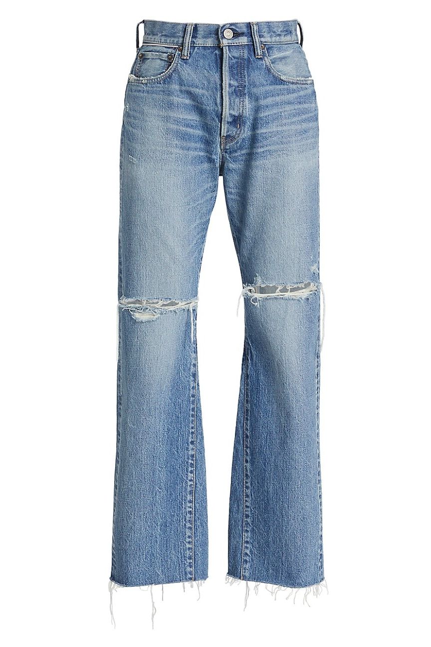 широкие джинсы 