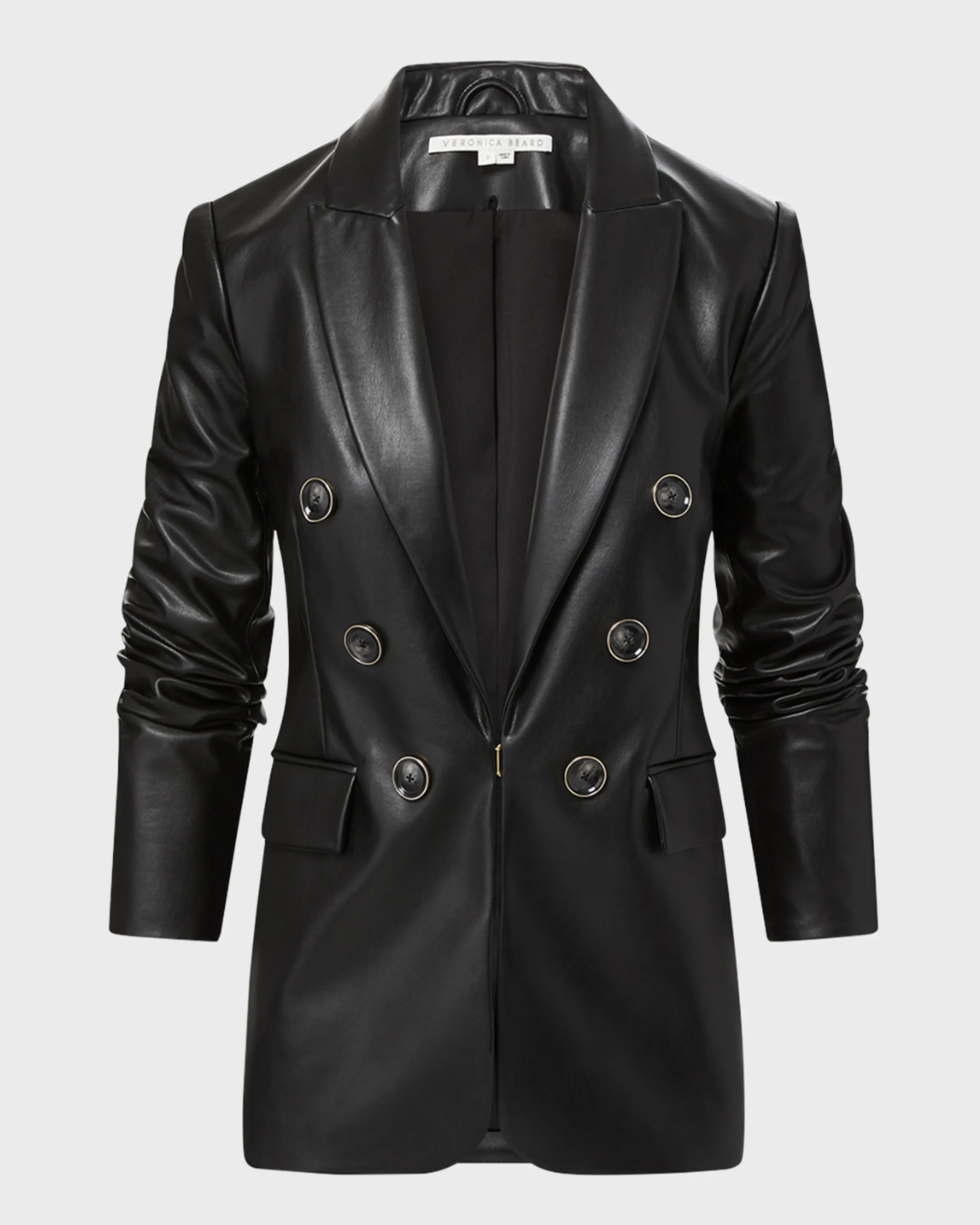 Кожаные жакеты — модная альтернатива курткам и пальто