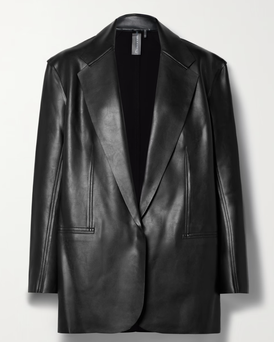 Кожаные жакеты — модная альтернатива курткам и пальто