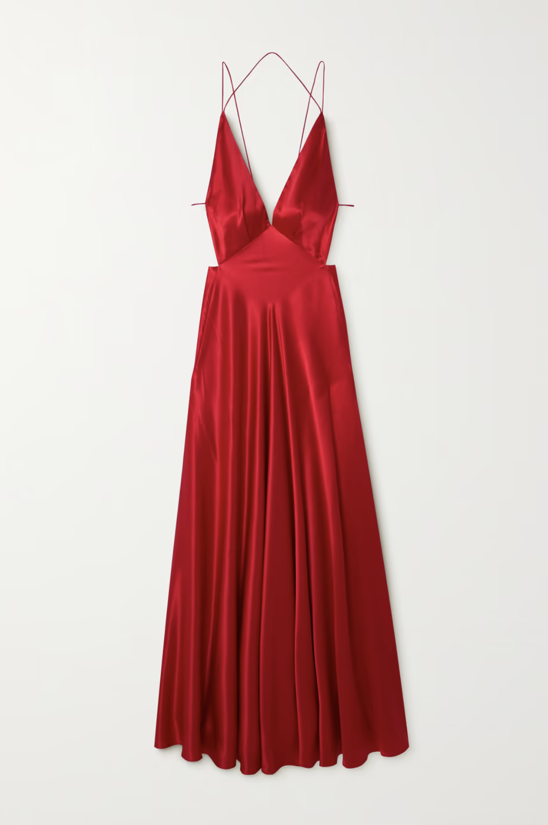 красные платья 