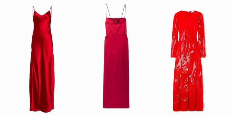 В вашем гардеробе непременно должны появиться эти красные платья
