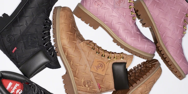 Вот какой получилась новая коллаборация Supreme и Timberland