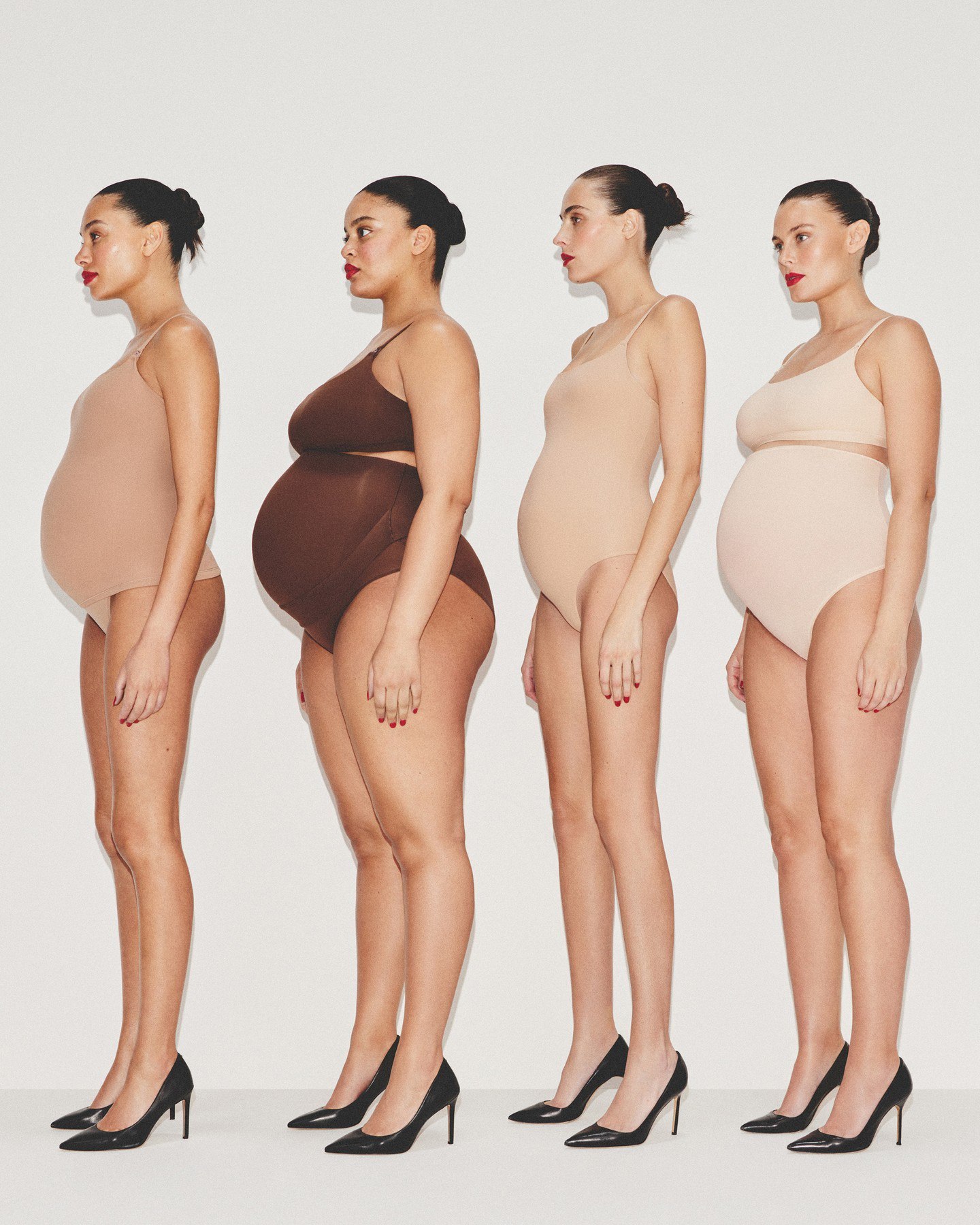 Maternity all over: Skims выпускают коллекцию для беременных