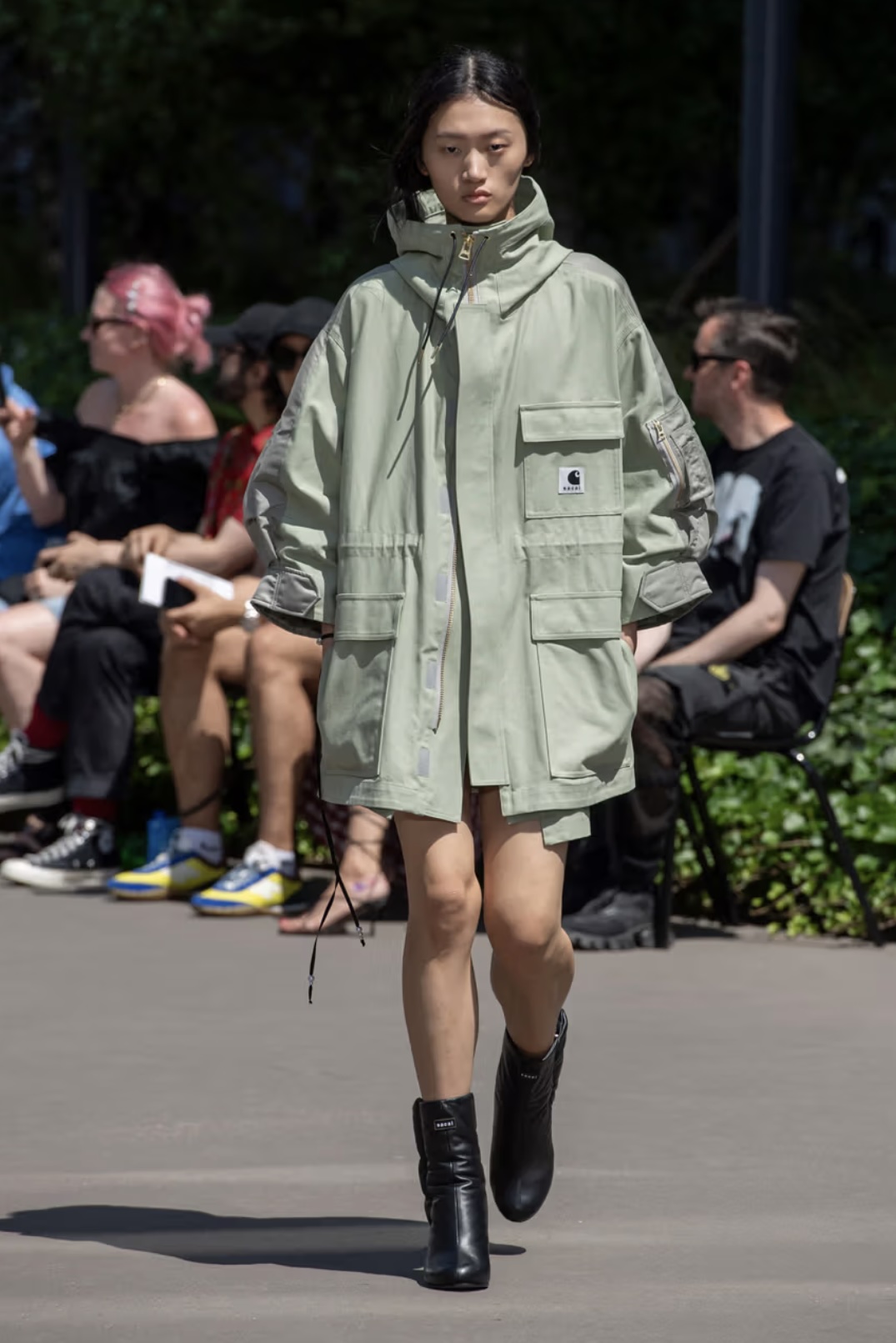 коллекция Sacai и Carhartt WIP