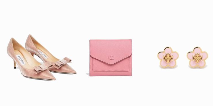 Аксессуары и обувь нежно-розового оттенка, в которые мы уже влюбились