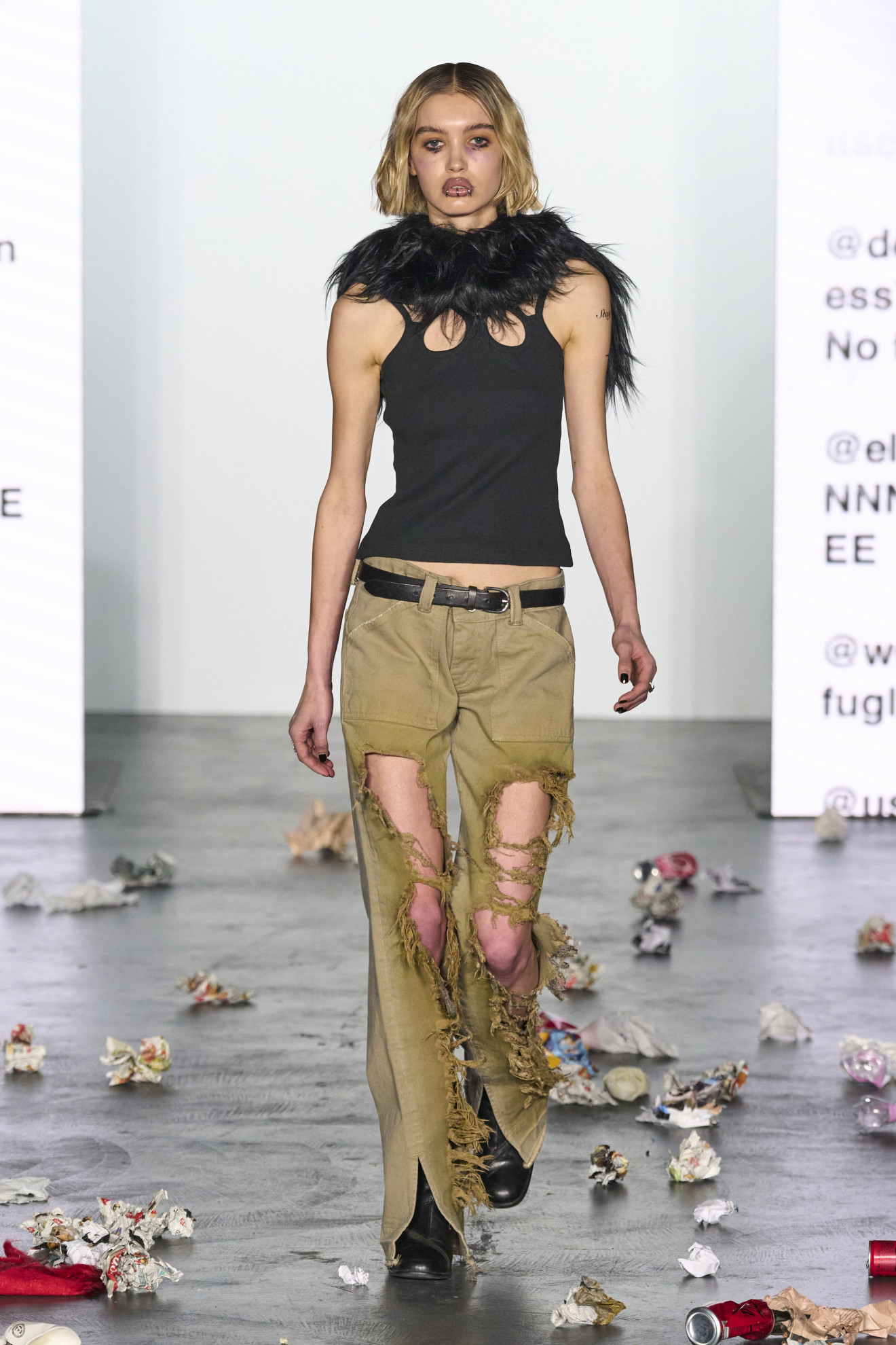Абстракция, 30-е и мусор: завершилась Неделя моды в Милане осень-зима 2024