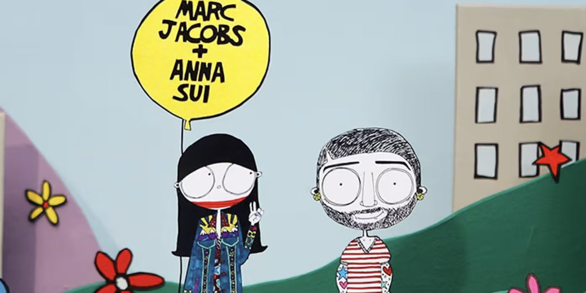 Анна Суи разработала капсулу в честь юбилея Marc Jacobs