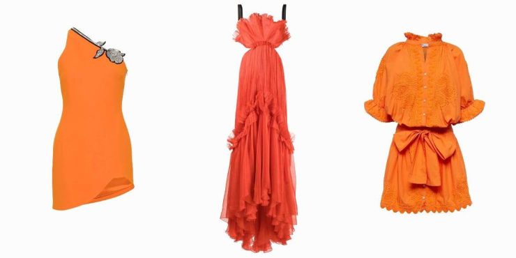 Витамин О: оранжевые платья — то, что вам нужно этим летом