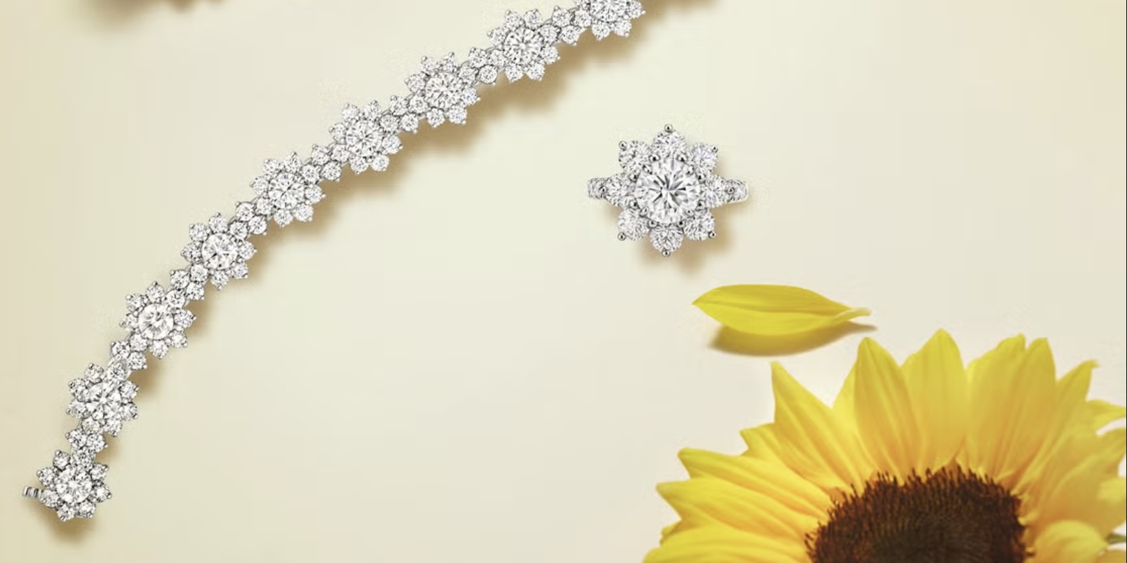 История героя: украшения Sunflower бренда Harry Winston